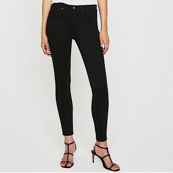 AG Adriano Goldschmied The Legging Skinny Super Black Denim Jeans​​​ - Picture 1 of 10
